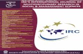IRC's International Journal of Multidisciplinary Research in Social and Management Sciences (ISSN 2320-8236) Vol 3 Issue 1 January - March 2015