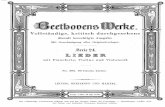 Beethoven Werke Breitkopf Serie 24 No 262 WoO 153