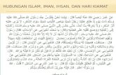 Hubungan Islam, Iman, Ihsan Dan Hari
