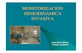 Monitorizacion hemodinamica invasiva