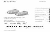 Sony Dcr Sx15 Hu Kezikonyv