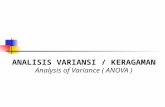 Analisis Variance