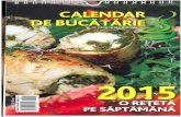 Calendar de Bucatarie