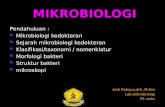 Sejarah Mikrobiologi Kedokteran,Taxonomi,Klasifikasi,Mikroskopi