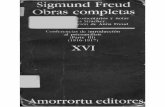 Freud, Sigmund - Obras Completas - Tomo 16 - Amorrortu Editores