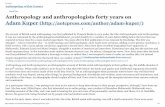 Kuper Anthropology and Anthropologists Forty Years on by Adam Kuper « Anthropology of This Century