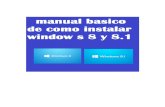 Manual Instalacion Windows 8.1 - 8
