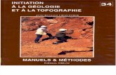 Initiation a La Geologie Et La Topographie
