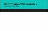 Uso de Expresiones Regulares en Google Analytics