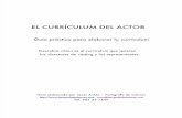 El Curriculum Del Actor. ()