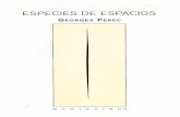 Georges Perec - Especies de Espacio