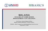 BASICS Malaria Presentation