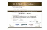 ISO 9001/2008 Termika ad Zrenjanin