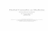 Herbal Cannabis as Medicine- A Biocultural Analysis
