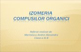 Izomeria Compusilor Organici