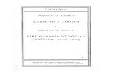 Norberto Bobbio - Derecho y Lógica
