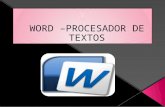Word Procesador de Textos