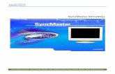 Monitor Samsung SyncMaster 551v
