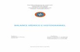 Trabajo de Hidrologia ( Balance Hídrico e Hidrogramas)
