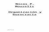 Organización y Burocracia
