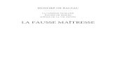 Balzac - La Fausse Maitresse