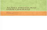 Audit Produksi Dan Operasi