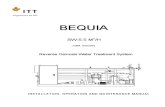 Bequia Reverse Osmosis Water Treatment System System Description