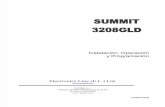 Summit 3208gld Español Instalacion Operacion y Programacion