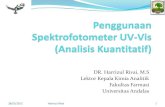 Kuliah 4 Analisis Kuantitatif Dengan Spektro UV-Vis