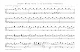 Zedd Find You Acoustic Piano Sheet Music