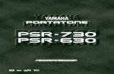 Yamaha PSR 630/730