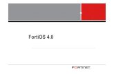 Fortinet 4 Overview