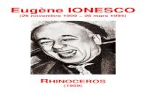 Eugène Ionesco - Rhinocéros