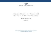 Kajian Ekonomi Regional Provinsi Sulawesi Selatan Triwulan IV 2013