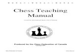 Chess Teaching Manual - Chess Federation of Canada