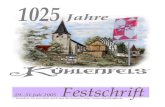 Festschrift 1025 Jahre Kuehlenfels