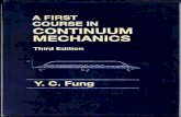 [a First Course in Continuum Mechanics] [YC. Fung]
