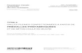Béton - CPT Planchers Titre II - Dalles Pleines Confectionnées à Partir de Prédalles Préfabriquées Et de Béton Coulé en Place (2000)