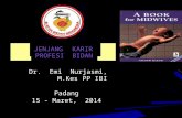 1. Jenjang Karir Profesi Bidan - Fetomaternal 2014-Emi Nurjasmi