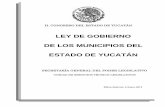 Ley de Gobierno, Municipios Yucatan