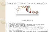 4.3 La Genética y Gregor Mendel