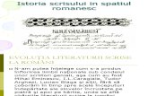 Istoria Scrisului in Spatiul Romanesc
