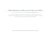 Mail Merge Di Microsoft Excel 2007