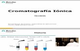 Cromatografia Ionica
