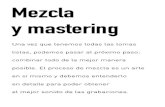 Mescla y Masterizacion - Capitulo 8