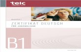 Telc Deutsch b1-Schule Modelltest 1