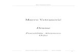 Mavro Vetranovic - Orfeo, Posvetiliste Abramovo