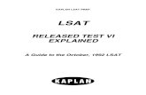 LSAT Prep Test 6A