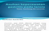 Asuhan Keperawatan Gastritis Pada Lansia