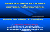 Semiologia Do Torax e Sistema Respiratorio